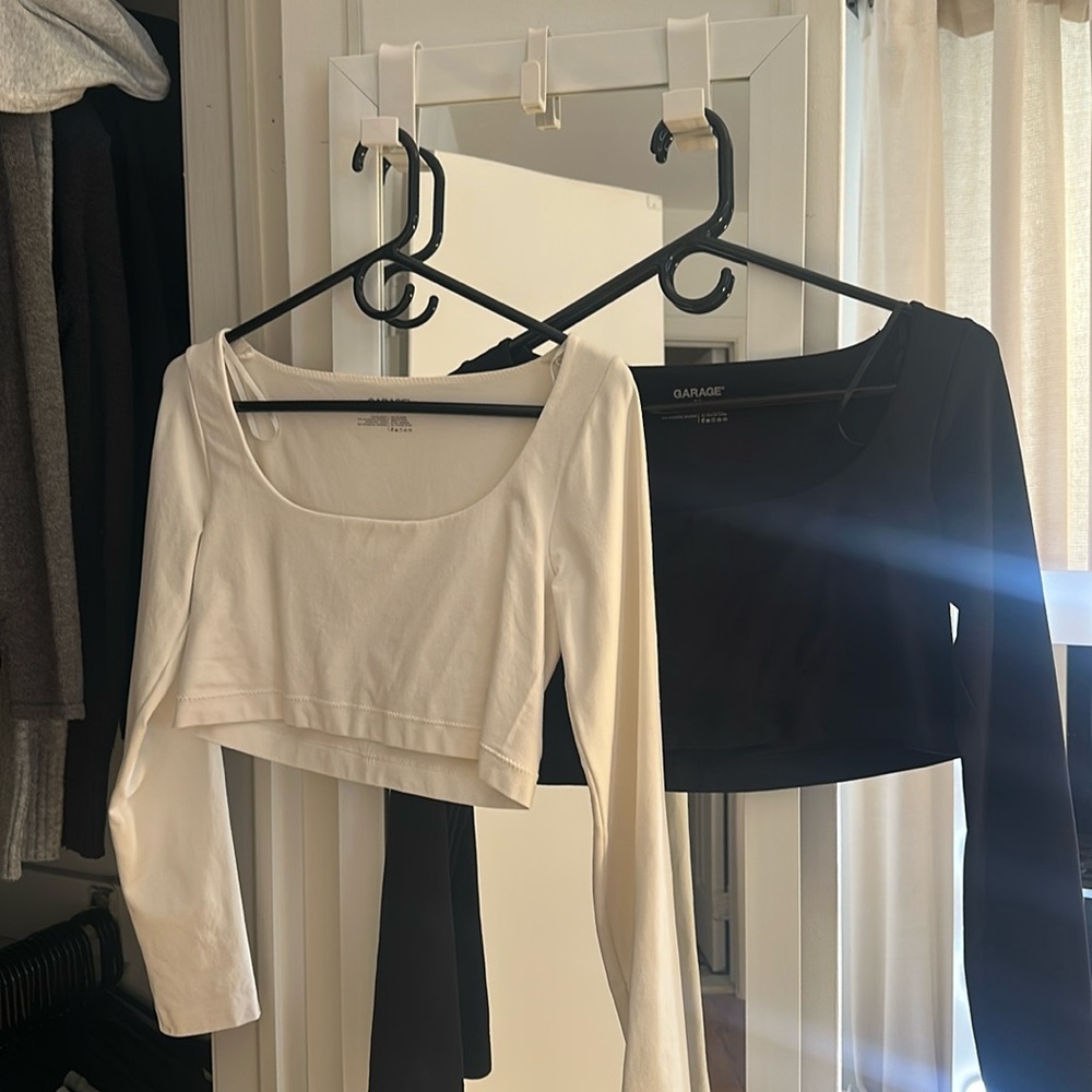 Garage crop tops